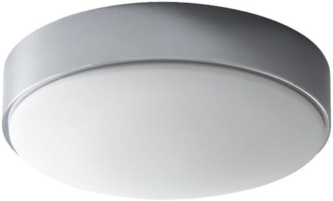 Journey - 10.1W 1 LED Flush Mount with Emergency-4.5 Inches Tall and 14 Inches Wide-Polished Chrome Finish