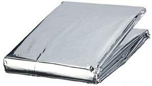 ASA TECHMED Emergency Mylar Thermal Blankets Bulk, Space Blanket Survival kit Camping Blanket, First Aid Kit for Outdoors, Survival, Hiking, Natural Disasters, First Aid, Marathons. 1 Pc