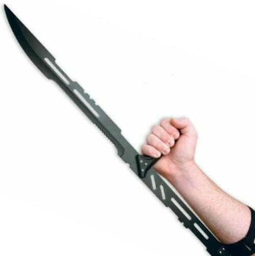 Snake Eye Tactical 27.5 Inches Large Blood Rayne Ninja Fore arm Vampire Zombie Machete Sword Blade