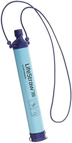 LifeStraw Portable Personal Water Filter Purification Purifier Survival Gear