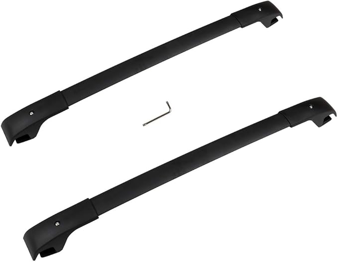 SCITOO Roof Rack Cross Bar 165LBS Compatible for Jeep Cherokee 2014-2022 2 Crossbars Black