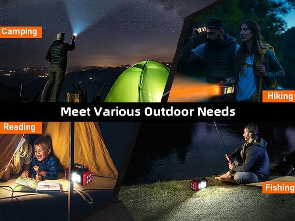 Versatile Solar Flashlight with Dual Charging Modes | 4 Light Modes USB/Solar Powered| Portable Emergency Charger & Outdoor Camping Light (Gold)
