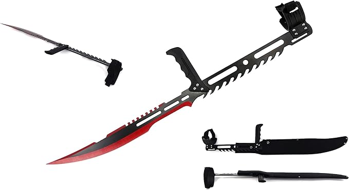 Snake Eye Tactical 27.5 Inches Large Blood Rayne Ninja Fore arm Vampire Zombie Machete Sword Blade