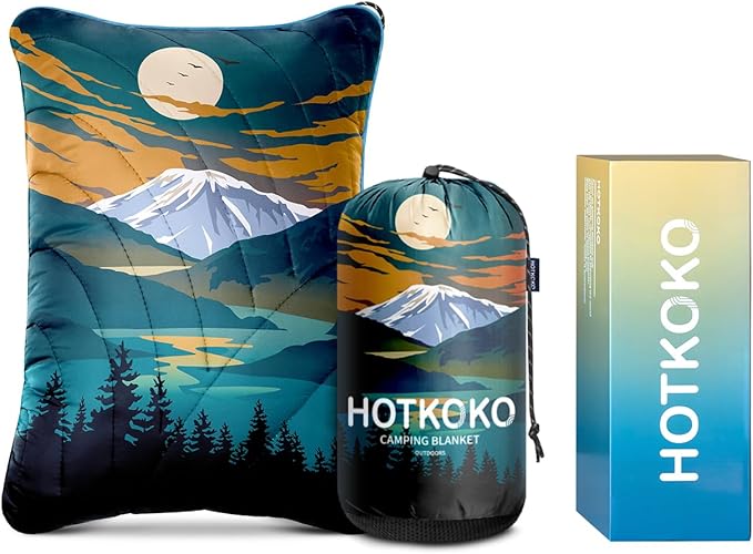 Camping Pillow,Supportive Compressible Travel Pillow Lightweight Camp Pillow with Storage Bag for Camping,Hiking,Backpacking,Airplane