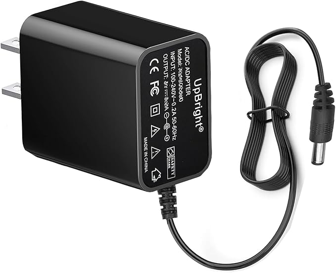 UpBright 5V AC/DC Adapter Compatible with C.Crane CCrane OBA CC Solar Observer Wind Up Emergency Crank Radio FT-007 FM Stereo Transmitter FD35UD-5-300 NF-510 3V - 6V 300mA Power Supply Battery Charger