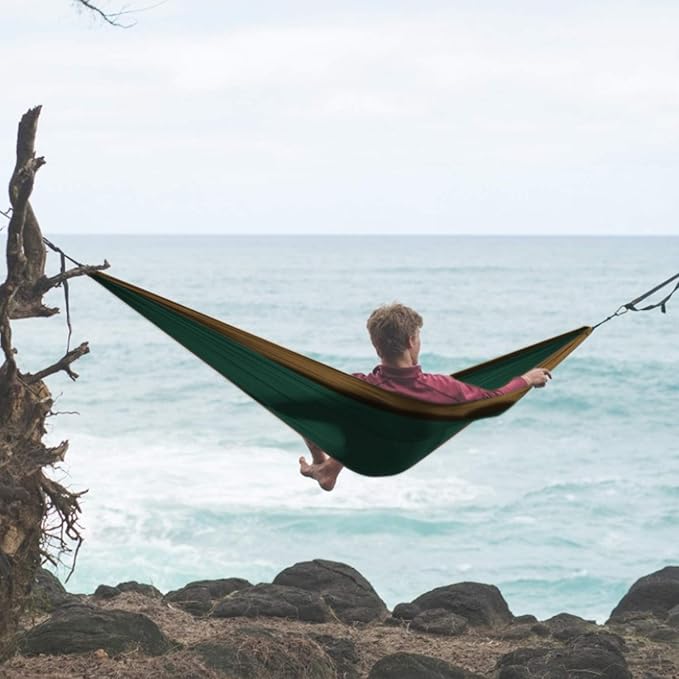 Hammock Portable Double Hammocks,for Hiking、Camping、Backpacking、Travel、Yard、Beach