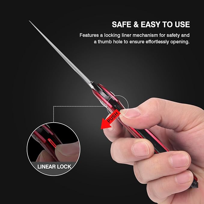 FUNBRO Multitool knife (Red)