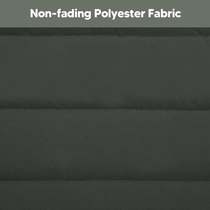 SUNCREAT Outdoor Double Hammock Pad, Soft Comfortable Polyester Pad, Olive Green