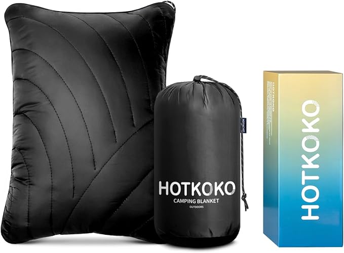 Camping Pillow,Supportive Compressible Travel Pillow Lightweight Camp Pillow with Storage Bag for Camping,Hiking,Backpacking,Airplane