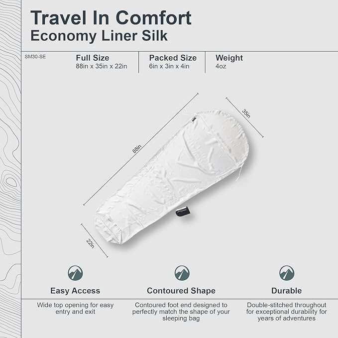 COCOON - Premium - Silk MummyLiner