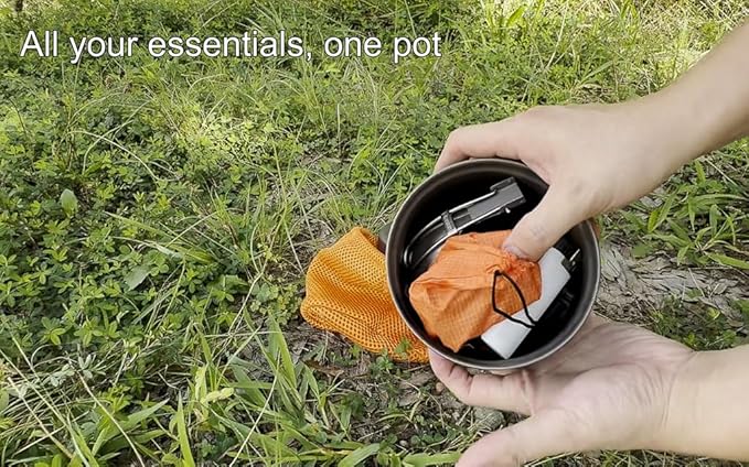 TOAKS Titanium 1100ml Pot with Pan