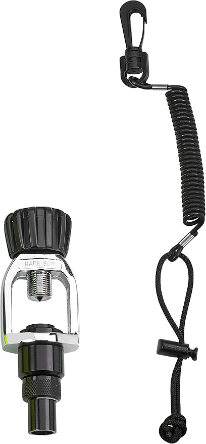 Spare Air Mini Scuba Tank - 3.0 cu ft Nitrox Oxygen Dive Cylinder - Small Emergency Backup Diving Equipment with Holster, Leash, and Refill Adapter