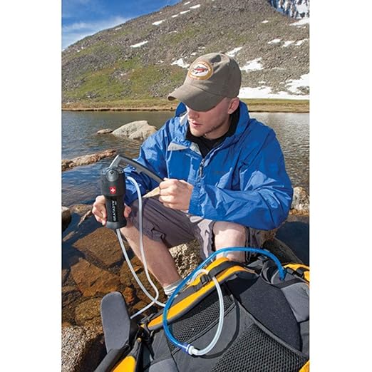 Katadyn Vario Water Filter, Dual Technology Microfilter for Personal or Small Group Camping, Backpacking or Emergency Preparedness