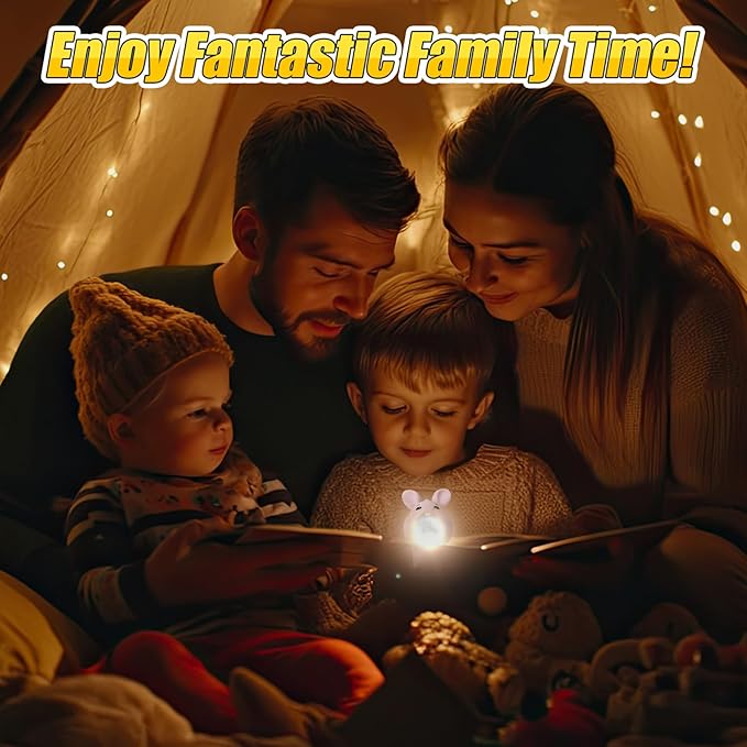 Easter Bunny Kid‘s Flashlight Rechargeable, Led Flashlight, Fun and Easter Rabbit Kid Flashlight Suitable for Camping and Outdoor Exploration, Dog Walking, Birthday Gift