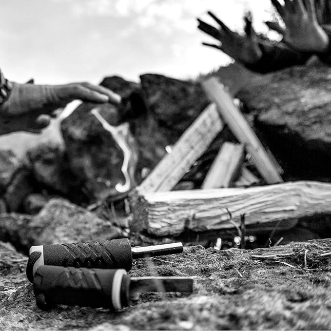 Gerber Gear Fire Starter Ferro Rod Survival Tool with an Emergency Whistle and Metal Striker