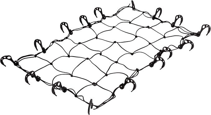 CURT 18223 43 x 24-Inch Elastic Cargo Net with Hooks for Hitch Carrier