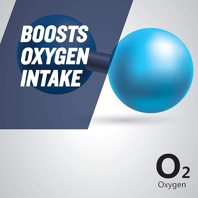 #1 Endurance Supplement - Mimics the Effects of High Altitude Training - Increases Lung Capacity and Oxygen Efficiency, 60 Tablets
