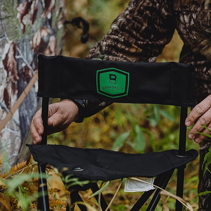 Barronett Blinds BC100 Folding Hunting Chair, Black