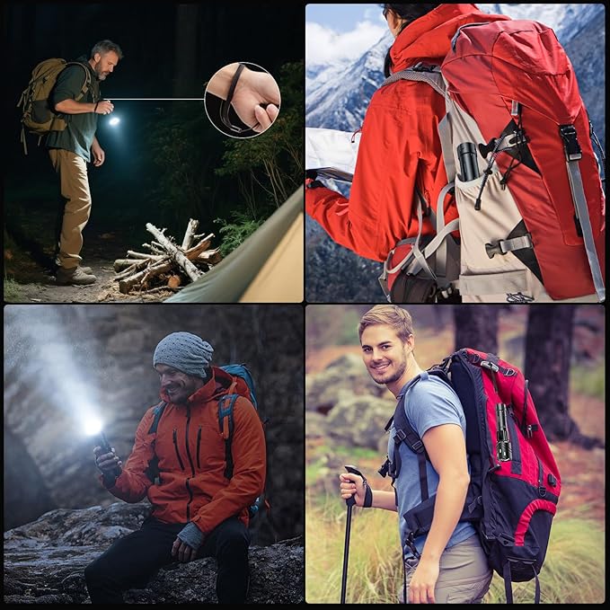 Flashlights High Lumens Rechargeable, LED Super Bright Flash Light, Tactical Flashlights with LCD Power Display, 5 Modes, Waterproof, Brightest Flashlight for Emergencies Camping