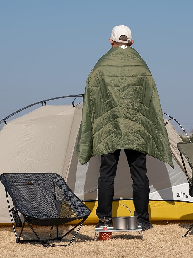iClimb 3M Thinsulate Insulation Warm Camping Blanket Ultralight Compact