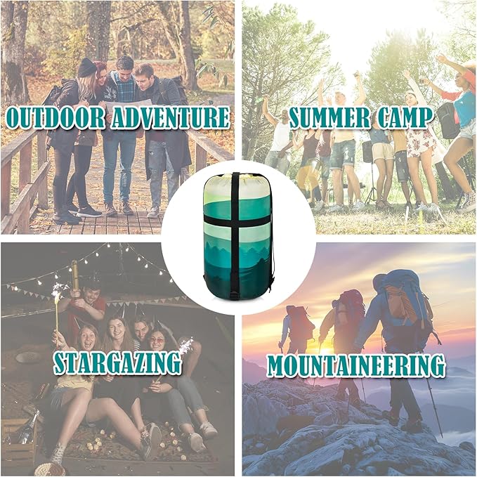 Sleeping Bags for Adults Kids,3 Seasons Cold Warm Weather Waterproof Lightweight Camping Sleeping Bags for Men and Women,Camping Outdoor Travel
