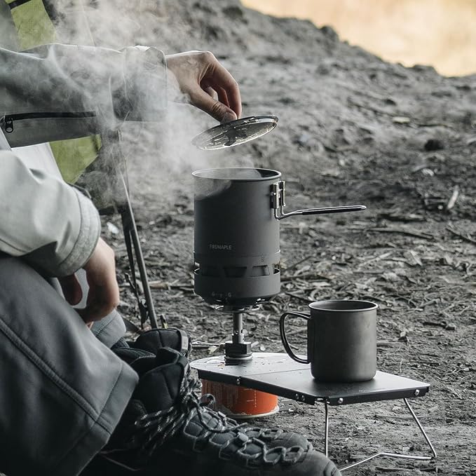 Fire-Maple Petrel Quickboil Pro Ultralight Cooking System – Compact & Fast-Boiling Backpacking Stove Pot Set, Ideal for Hiking, Solo Camping, Travelling, Hunting Trips | Petrel Quickboil Pro System