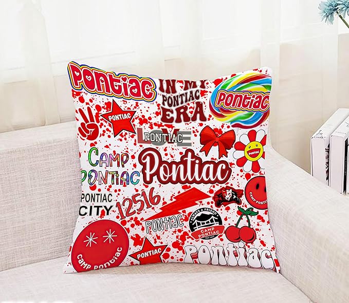 Gilbins Camp Bunk Kids Autograph Pillows A Great Gift for Boys Or Girls (Camp Pontiac)