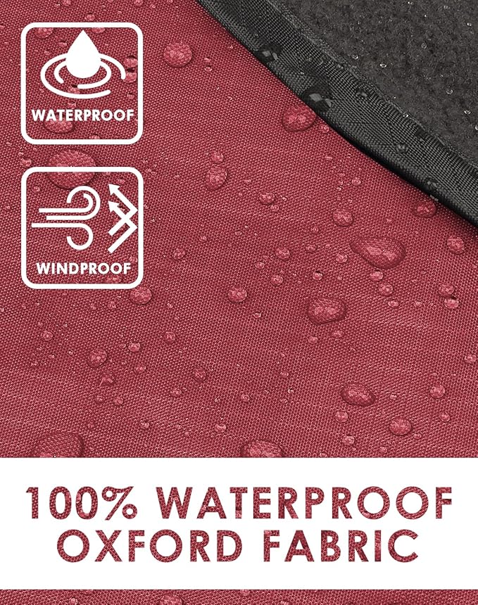 DUKUSEEK Stadium Blanket for Outdoor Sports, Waterproof Hooded Blankets for Watching Football Games, Sideline, Dog, Car, Travel