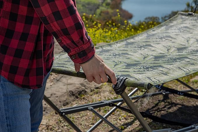 Kamp-Rite Portable Hammock with Removable Canopy Easy to Set up and take Down