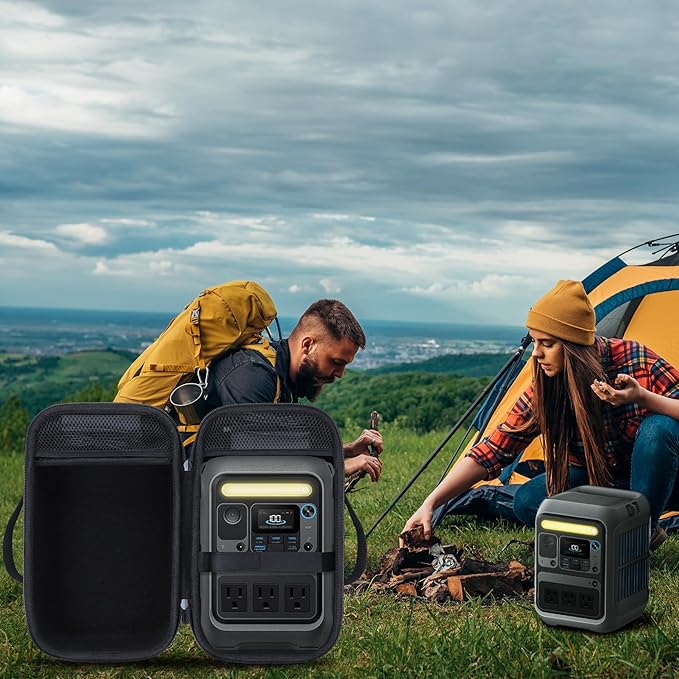 Lebakort Hard Case Compatible with Anker SOLIX C300 Portable Power Station Outdoor 288Wh LiFePO4 Battery 300W (600W Surge) Solar Generator