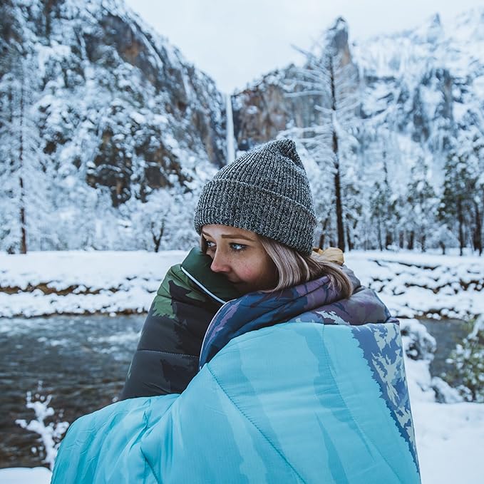 Rumpl Original Puffy National Park Blanket for Camping and Outdoors, Yosemite - V1