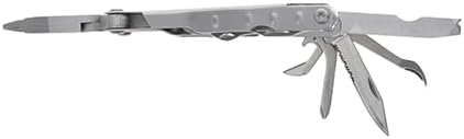 Schrade Delta Class Tough Tool with Stainless Steel 20 Piece Tough Multi-Tool with Can Opener, Pliers, Screwdrivers and Sheath for Outdoor Survival, Camping and EDC