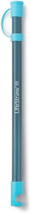 LifeStraw Sip Essential – Lightweight Water Filter Drinking Straw, Removes Bacteria, Parasites and Microplastics, Laguna Teal