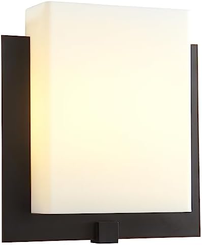 Pathways - 10.1W 1 LED Wall Sconce with Emergency-15 Inches Tall and 13.75 Inches Wide-Old World Finish