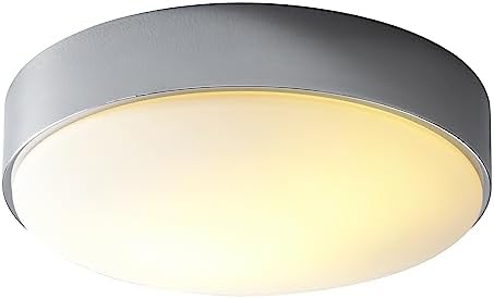 Journey - 10.1W 1 LED Flush Mount with Emergency-4.5 Inches Tall and 14 Inches Wide-Polished Chrome Finish