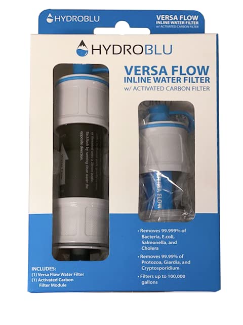VersaFlow Water Purification Unit with Activated Carbon Filter, 1 Gallon Per Minute Flow Rate