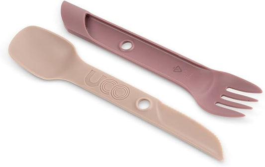 UCO Recycled ECO Switch Spork 2-Piece Integrated Camping Utensil Set
