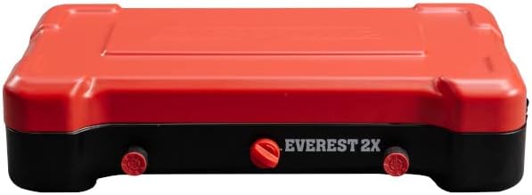 Camp Chef Everest 2X 2-Burner Portable Camping Stove, 40,000 BTUs, Propane
