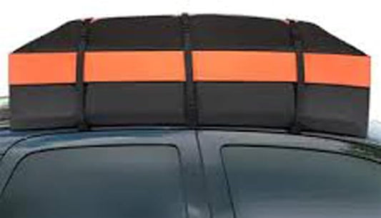 Cargo Carrier Bag 100% Waterproof 20 Cubic ft Extra Storage with Anti-Slip Mat Rooftop Strip Mount Pickup Truck Bed Holder No Require Car Roof top Roof Rack Cross Bars