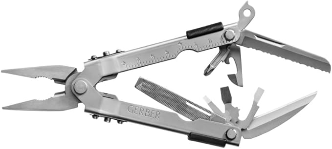 Gerber Gear 07530N Needle Nose Pliers Multitool MP600 Multi-Plier, Stainless