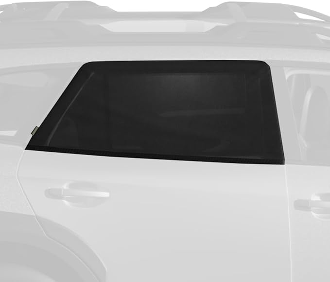 LUNO Medium Car Window Screens (2 Pack) - Universally Compatible with Bronco Sport, Tesla 3, Ford Scape, Subaru Crosstrek, Subaru Outback, Cherokee, VW Tiguan, Toyota Prius & More