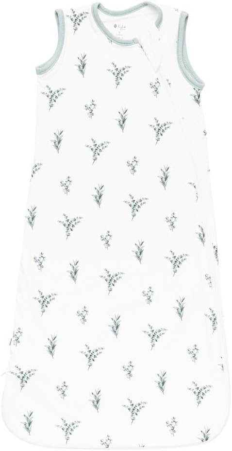 KYTE BABY Unisex Rayon Made From Bamboo Sleep Bag for Babies and Toddlers, 0.5 Tog (Medium, Eucalyptus)