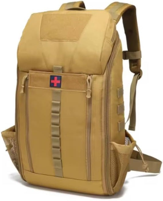 Redemption Tactical Crusader Medical Backpack Tactial First Aid Backpack (Coyote Brown)