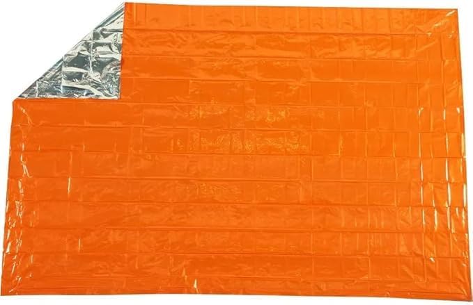 Prime Adventure Emergency Thermal Blanket (Pack of 4)