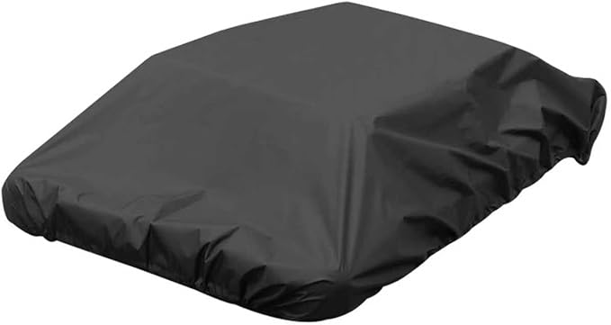 Car Roof Rack Cover, 190cmx145cm Universal Waterproof Sun Protective Silver Coated Fabric with Drawstring, Vehicle Luggage Rack Protector for Cargo (Black)