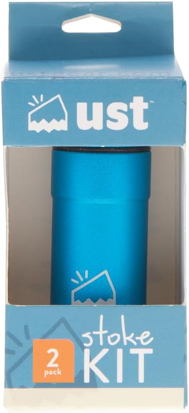 UST 20-PGR0010-08 Survival Blanket/Tarp 2.0 with Windproof and Waterproof Material for Emergency, Camping, Hiking and Outdoors, Orange
