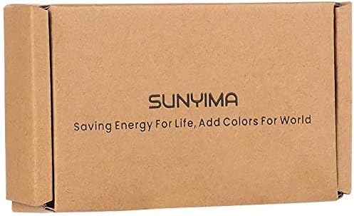 SUNYIMA 5V 60mA Epoxy Polycrystalline Solar Panel Cells for Battery Charger DIY System Kits 68mmx37mm / 2.67"x1.45"