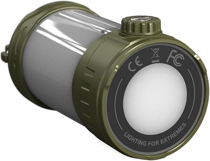 Fenix CL26R Pro Camping Lantern, Olive Drab, 650 lumens Bright, USB-C Rechargeable , Compact and Portable Perfect for Hurricane, Emergency, Hiking, Power Outage with LumenTac Organizer