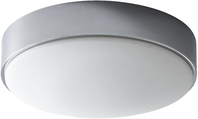Journey - 10.1W 1 LED Flush Mount with Emergency-4.5 Inches Tall and 14 Inches Wide-Polished Chrome Finish