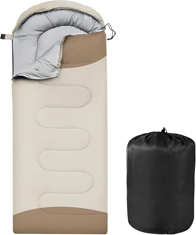 OBTANIM Sleeping Bags Portable Waterproof Camping Sleeping Bag for Adults Kids 4 Seasons Cold Weather or Warm Backpacking Hiking Travel Indoor Outdoor Use